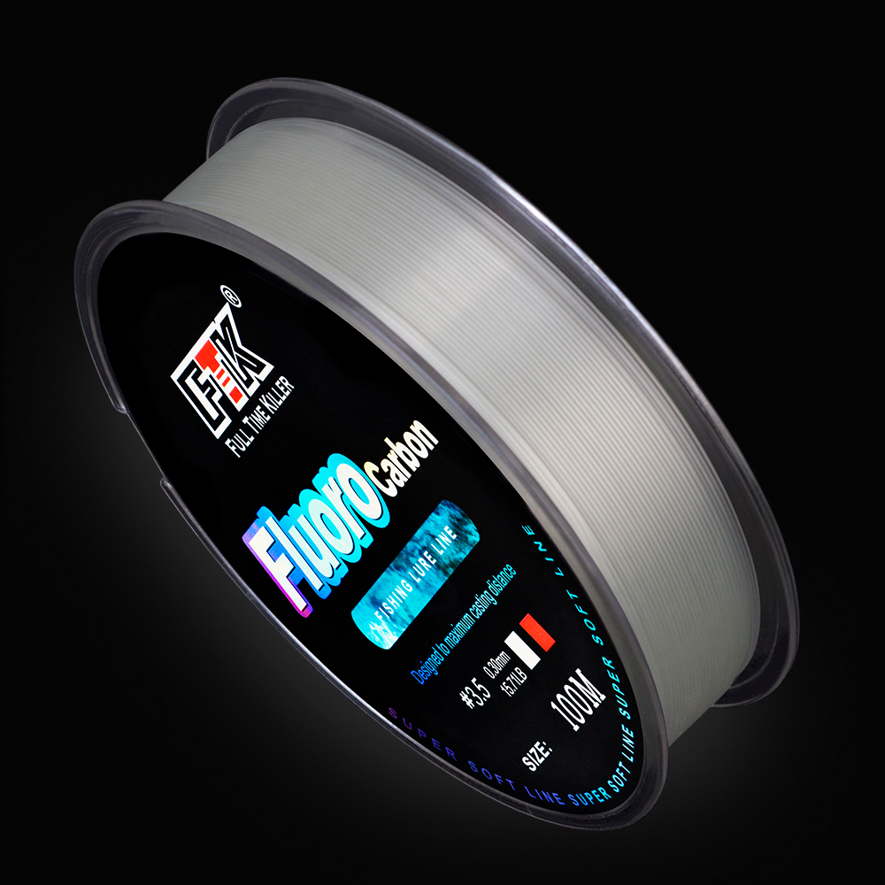 FTK 100m 4.13-34.32LB Fluoroca - Fluorocarbon Line review and price