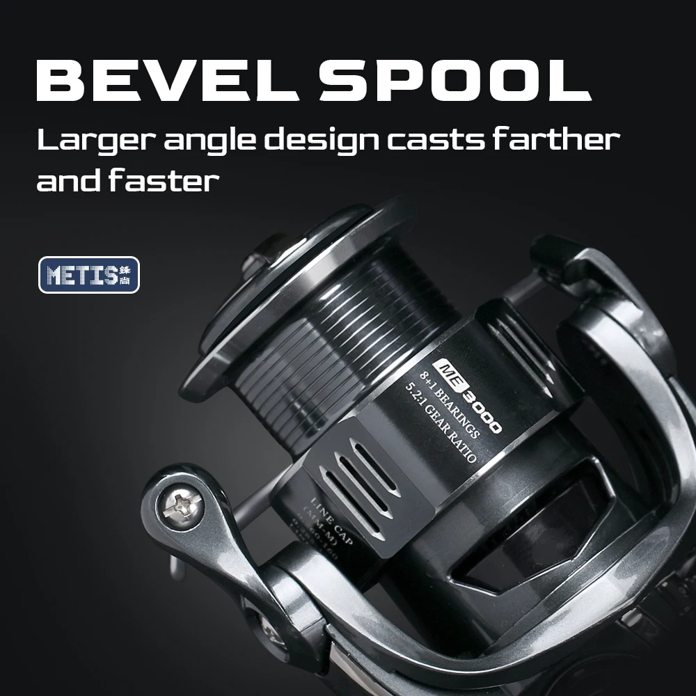 TSURINOYA METIS 1000 2000 3000 - Kastking Reel Zephyr review and price
