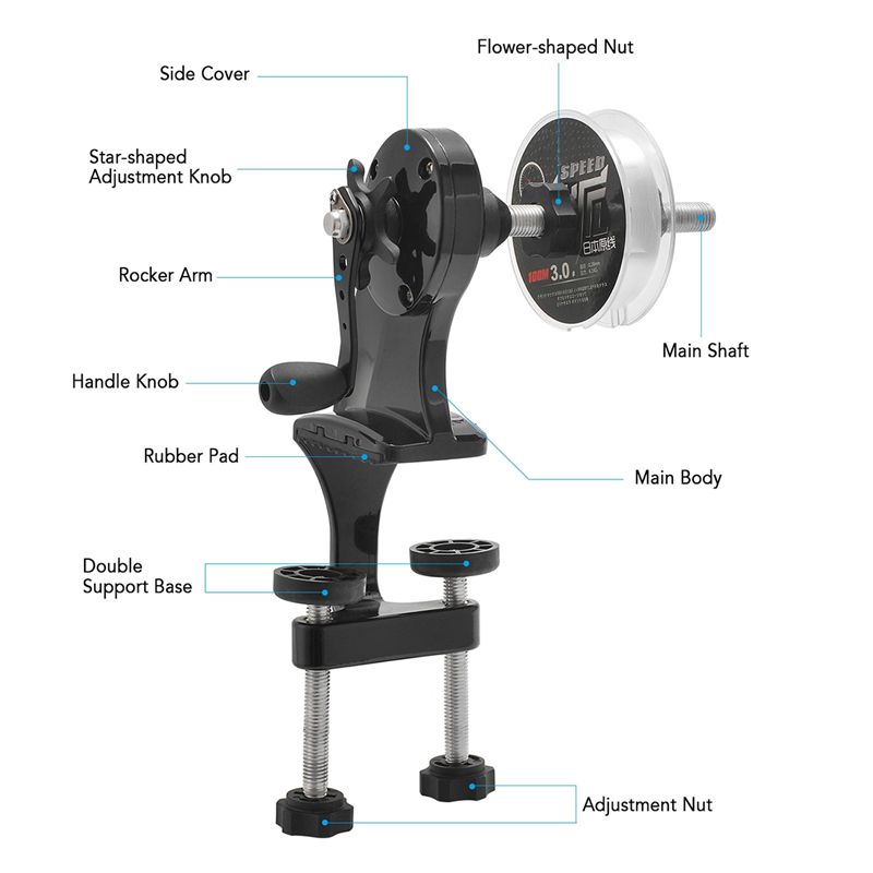 ABJX Portable Fishing Line Spo - Fishing Line Spool review and price
