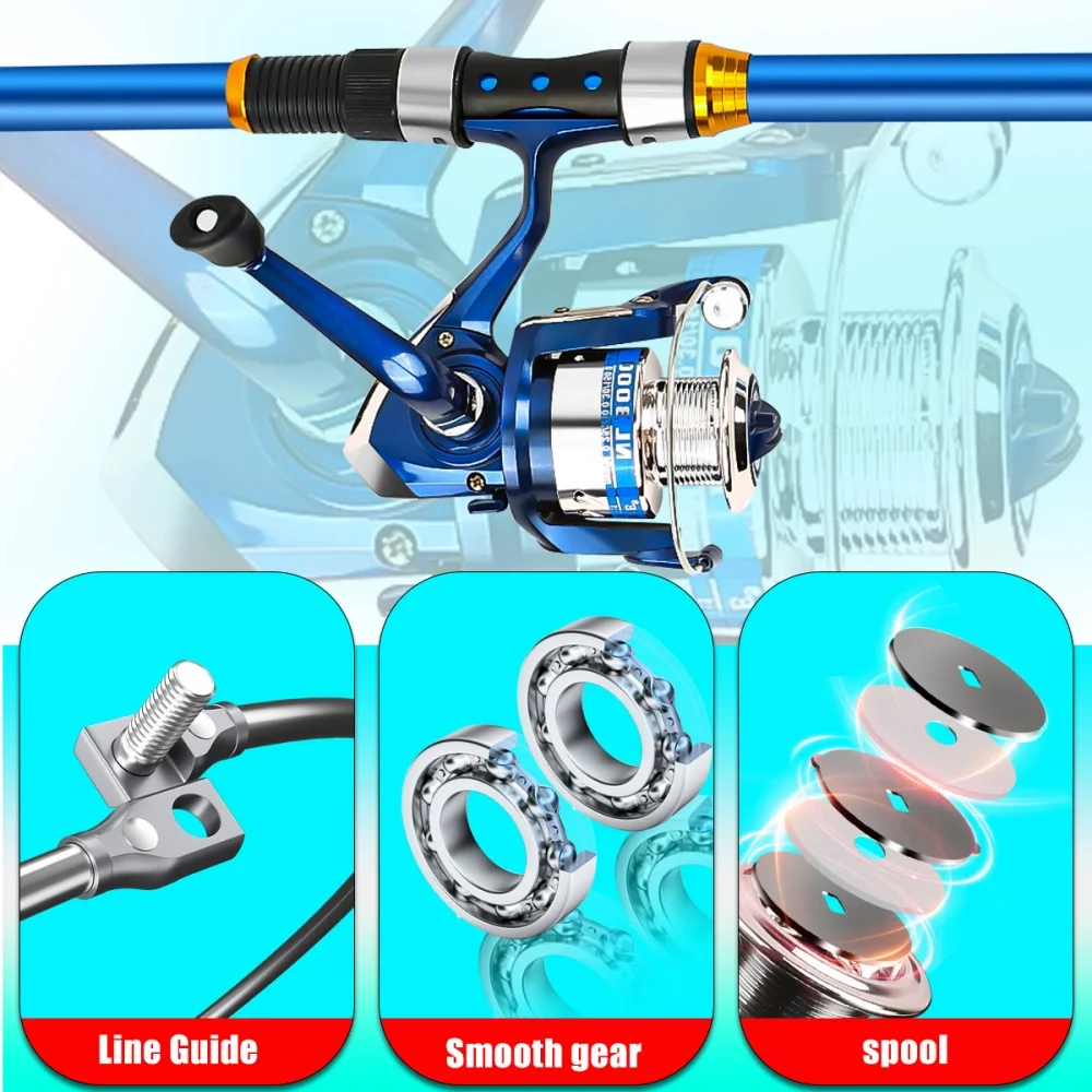 2.1-3.6M Telescopic Glass Fibe - Freshwater Line review and price